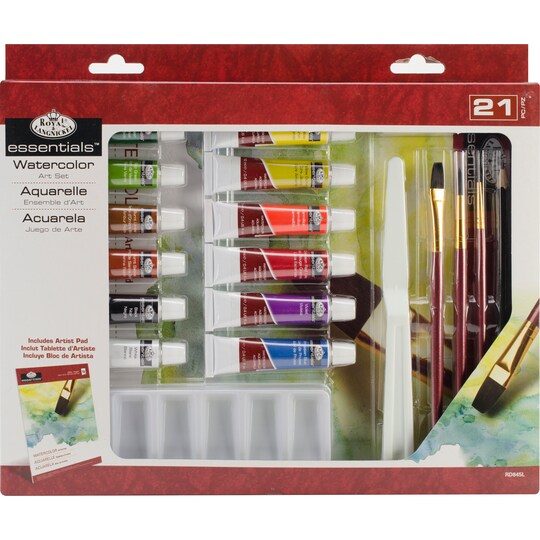 Royal Brush; Royal & Langnickel(R) essentials(TM) Art Set-Watercolor Painting; Category:Painting; Image:1